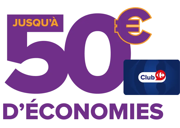 Gagnez jusqu’à 50€ d’économies